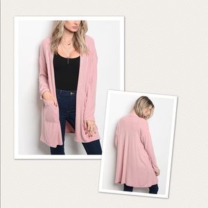 Blush Pink Cardigan